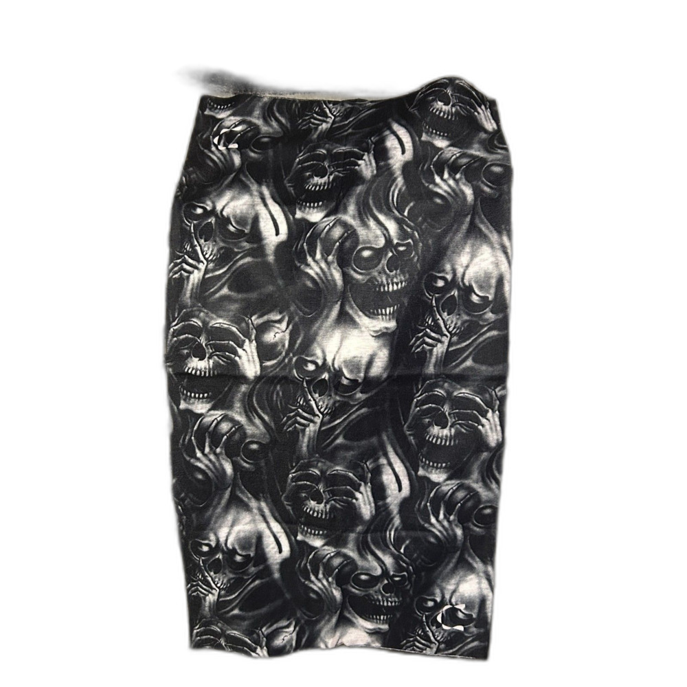 5/$25 Skull Print Neck Gaiter - NWT